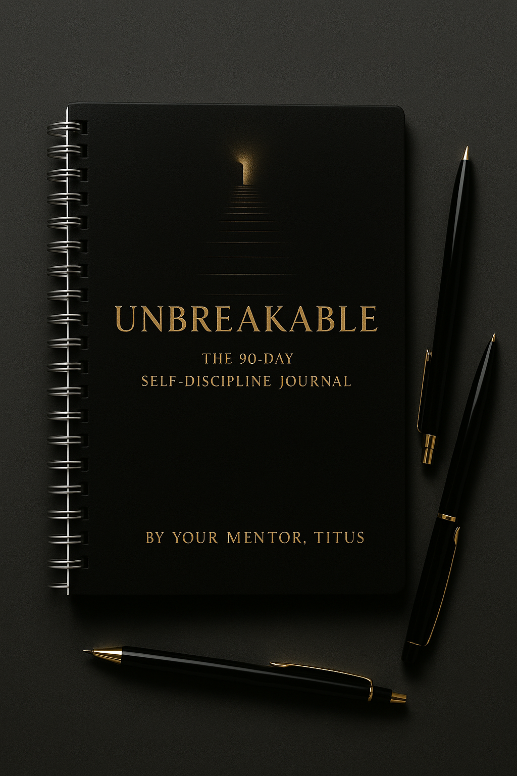 Unbreakable: 90-Day Discipline Journal