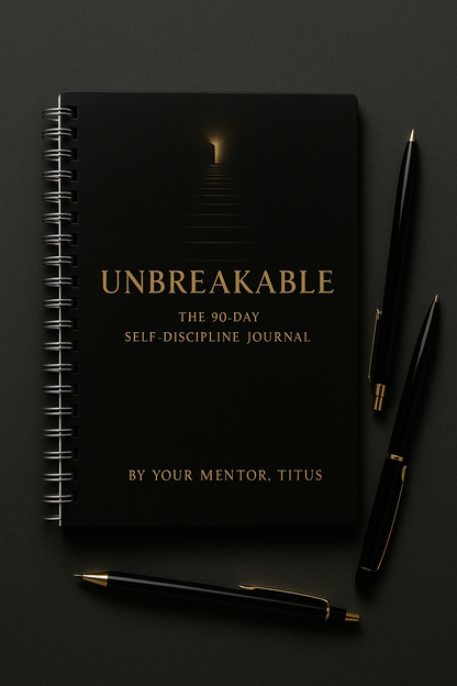 Unbreakable: 90-Day Discipline Journal