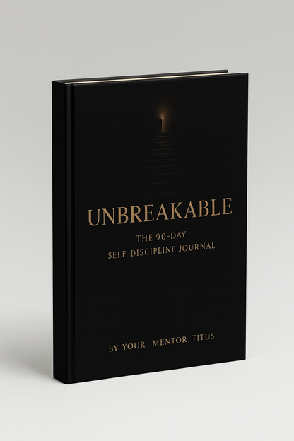 Unbreakable: 90-Day Discipline Journal